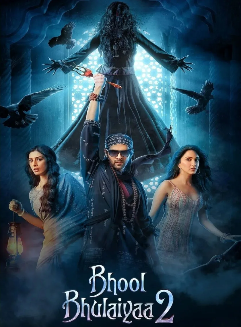 Bhool Bhulaiyaa 2 (2022) Bollywood Hindi Movie HD ESub poster