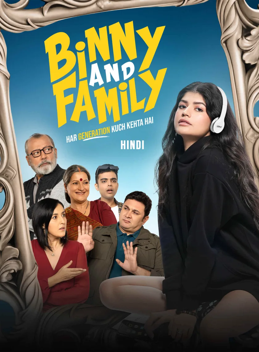 Binny and Family (2024) Bollywood Hindi Movie HD ESub poster