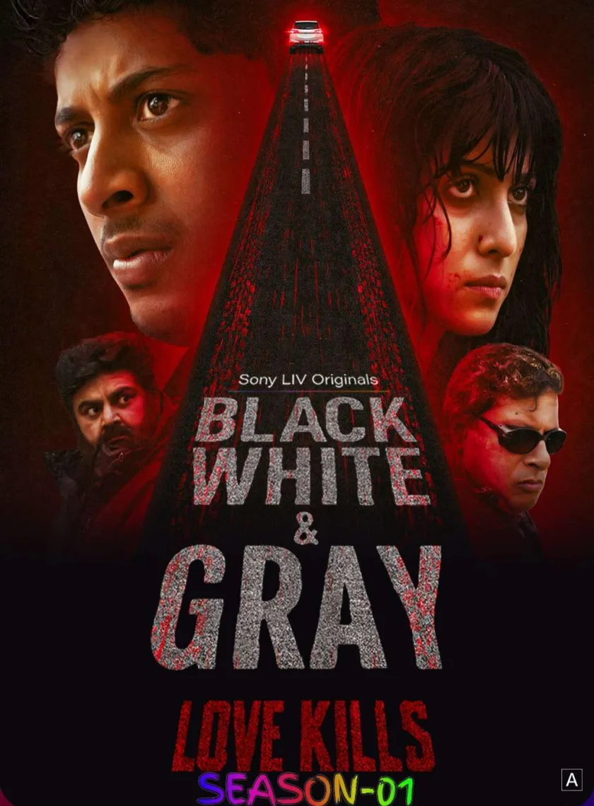 Black White And Gray - Love Kills S01 (2025) Hindi Completed Web Series HEVC ESub poster