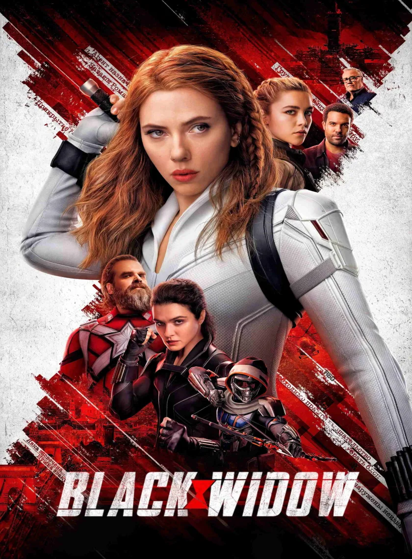 Black Widow (2021) (Hindi + English) Dual Audio MCU Hollywood Movie BluRay HD ESub poster