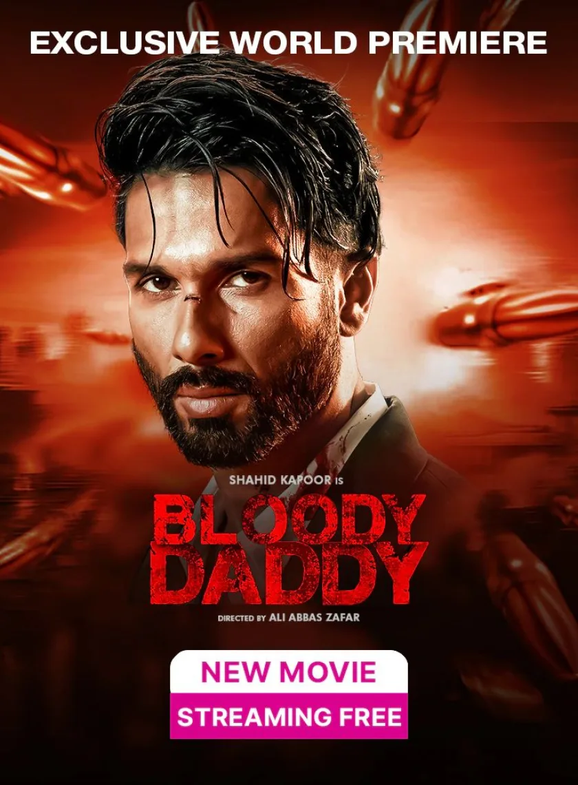 Bloody Daddy (2023) Bollywood Hindi Full Movie HD ESub poster
