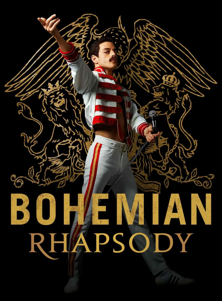 Bohemian Rhapsody (2018) (Hindi + English) Dual Audio Hollywood Movie BluRay HD ESub poster