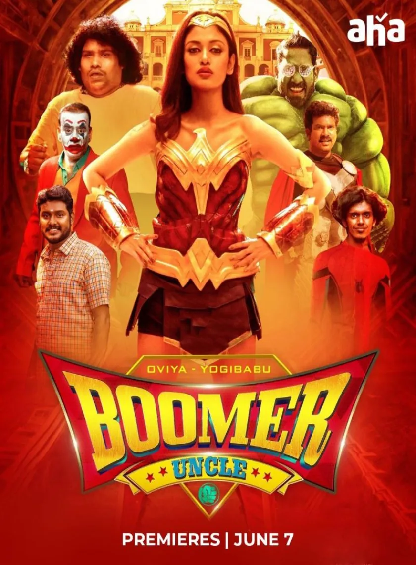 Boomer Uncle (2024) (Hindi + Tamil) Dual Audio UnCut South Movie HD ESub poster