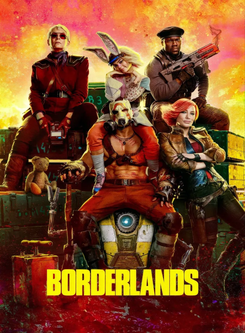 Borderlands (2024) (Hindi + English) Dual Audio Hollywood Movie HD ESub poster