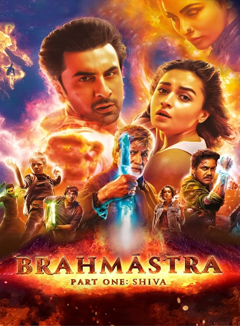 Brahmastra Part One - Shiva (2022) Bollywood Hindi Movie HD ESub poster