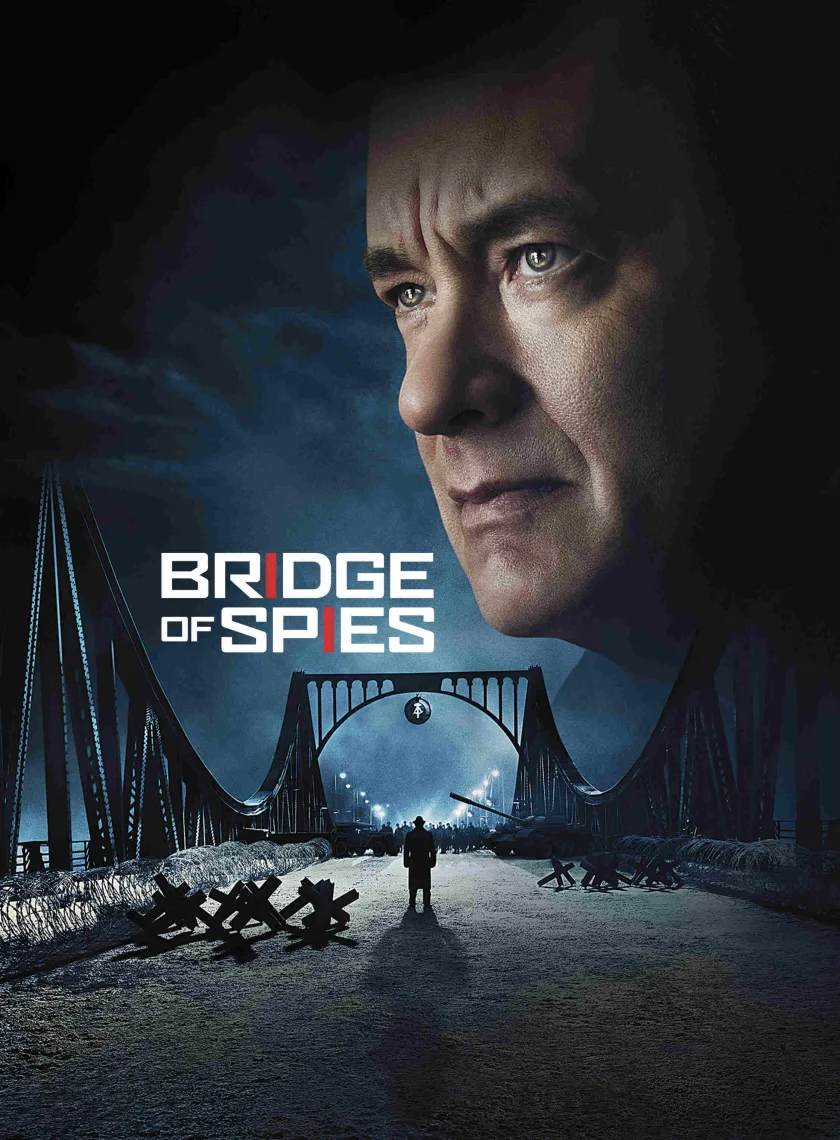 Bridge of Spies (2015) (Hindi + English) Dual Audio Hollywood Movie BluRay HD ESub poster