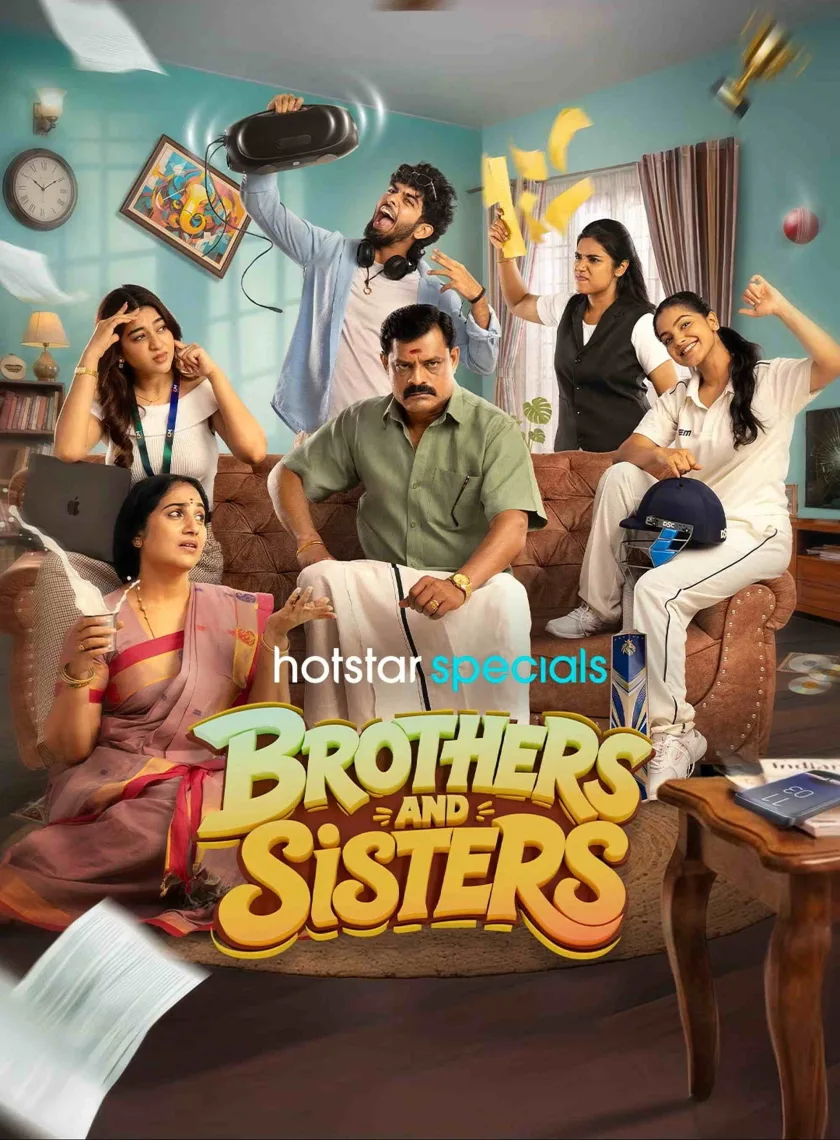 Brothers and Sisters S01 (2026) (Hindi + Tamil) Dual Audio Completed Web Series HEVC ESub poster