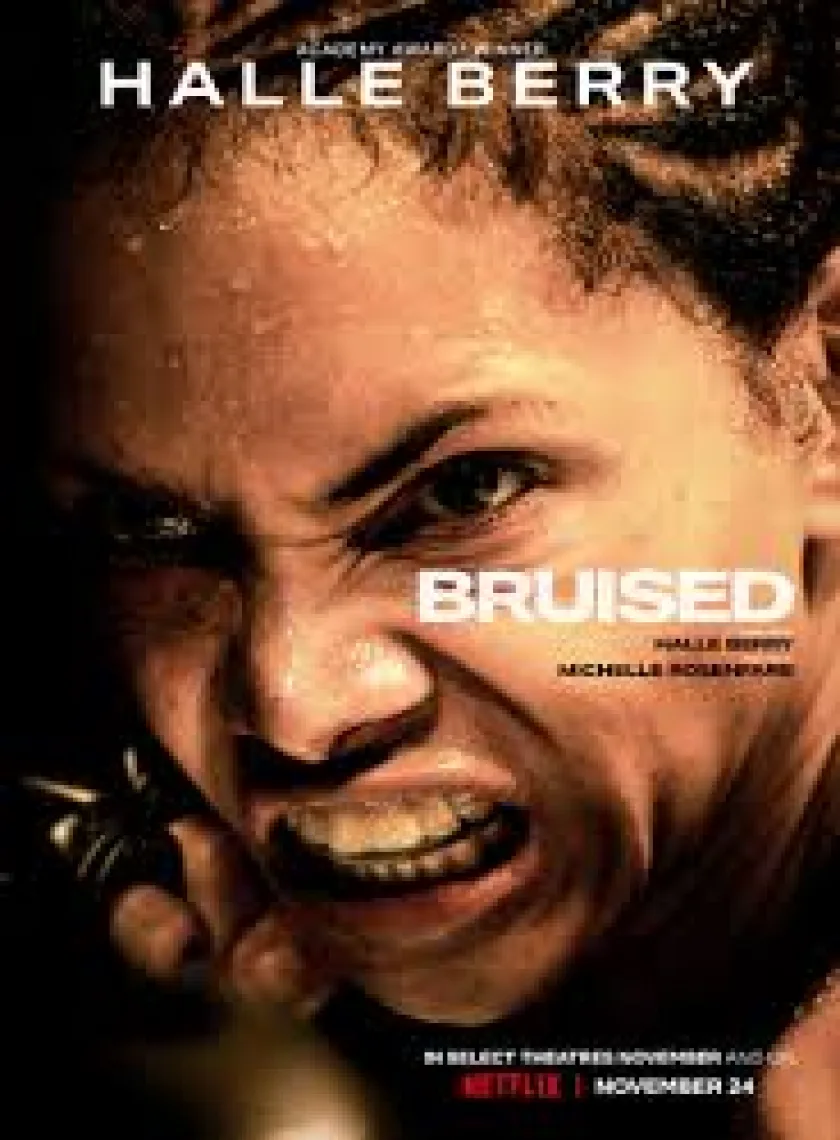 Bruised (2021) Hollywood Hindi Dubbed Full Movie ESub HD poster