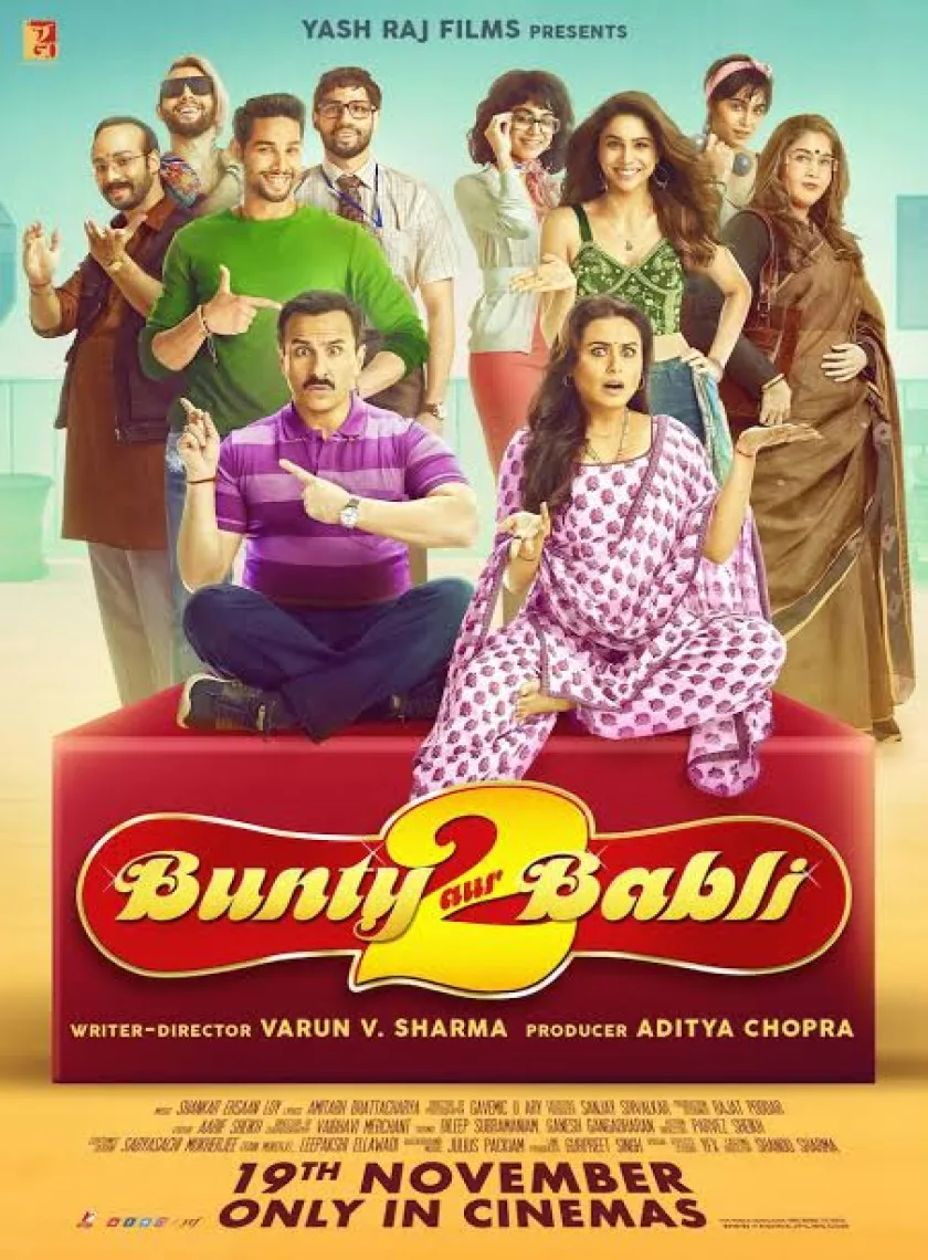Bunty Aur Babli 2 (2021) Bollywood Hindi Full Movie HD ESub poster