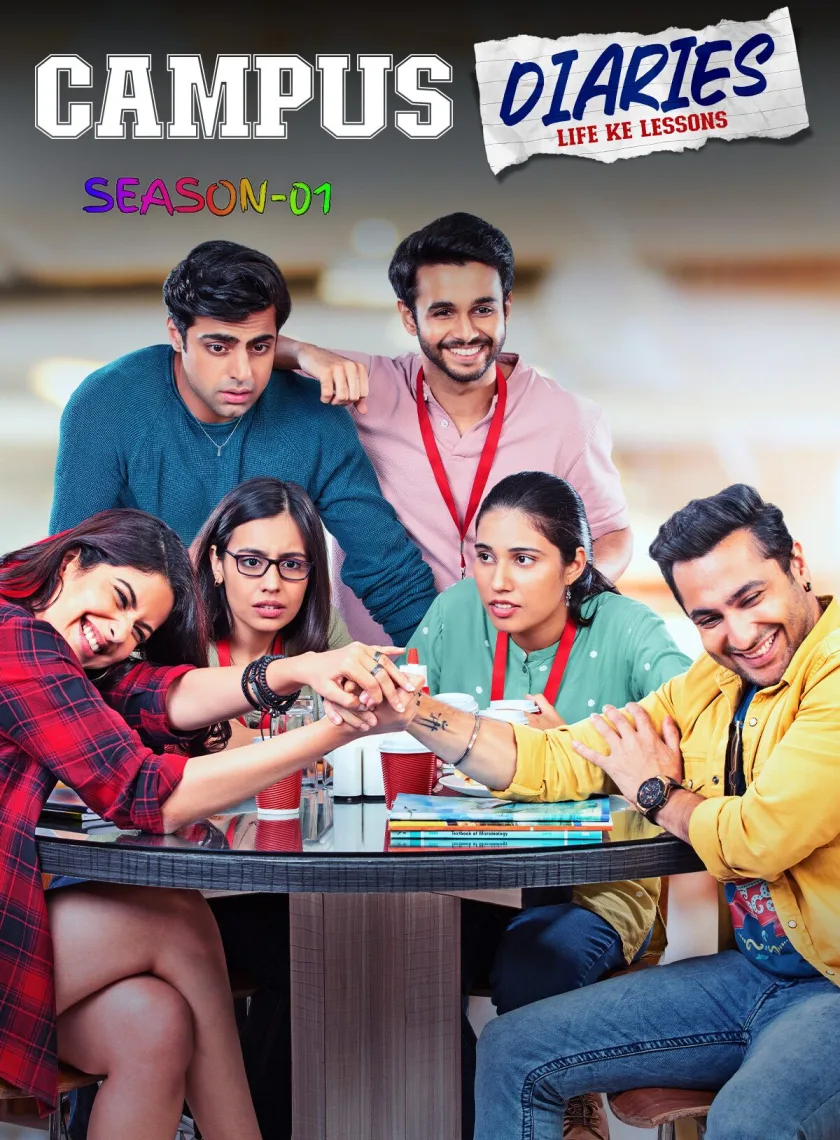 Campus Diaries S01 (2022) Hindi Completed Web Series HEVC ESub poster