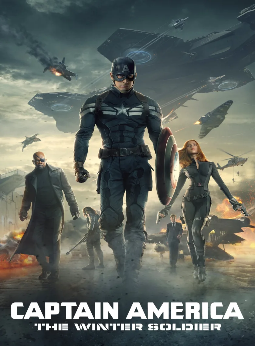 Captain America: The Winter Soldier (2014) (Hindi + English) Dual Audio MCU Movie BluRay HD ESub poster