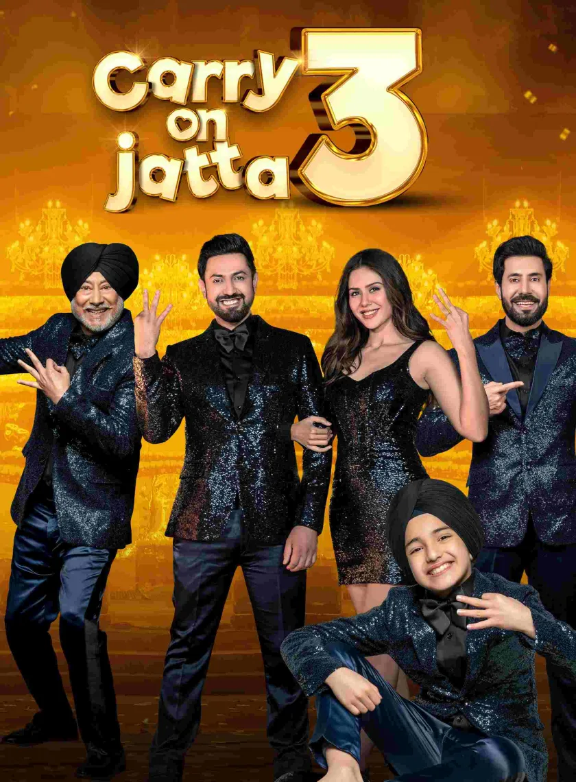 Carry on Jatta 3 (2023) Punjabi Full Movie HD ESub poster