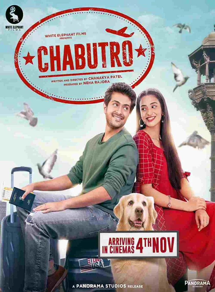 Chabutro (2022) Movie Download Dual Audio (Hindi HQ Dub + Gujarati) WEBRip 480p 720p poster