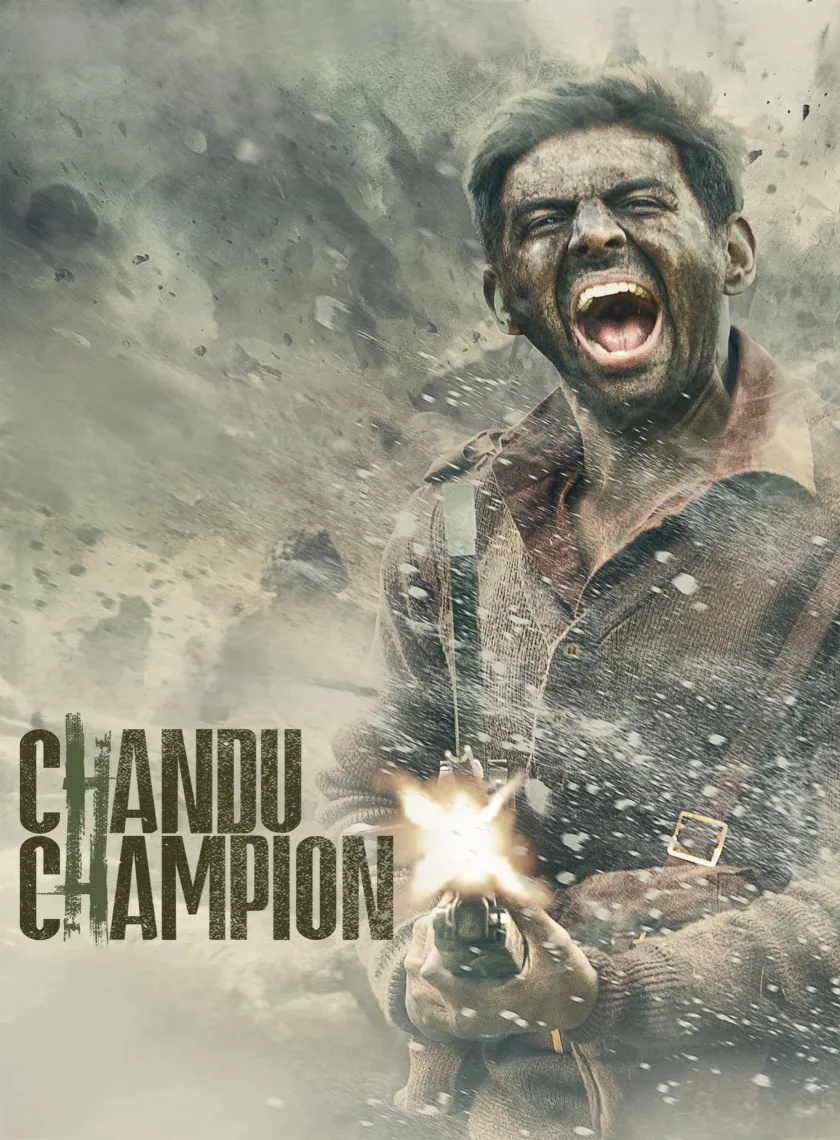 Chandu Champion (2024) Bollywood Hindi Movie HD ESub poster