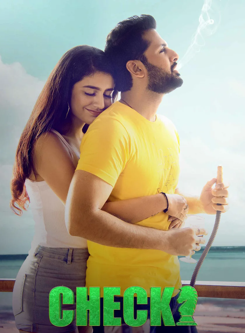 Check (2021) (Hindi + Telugu) Dual Audio UnCut South Movie HD ESub poster
