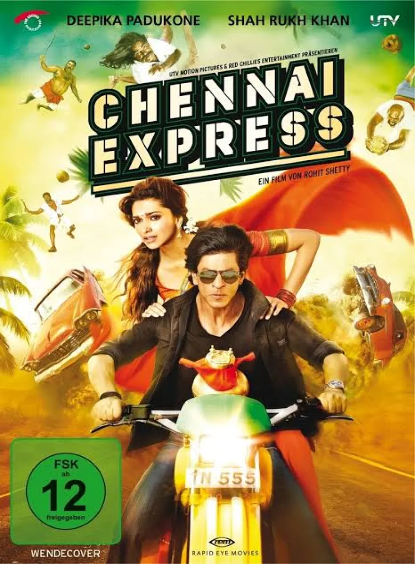 Chennai Express (2013) Bollywood Hindi Full Movie BluRay HEVC 480p 720p 1080p poster