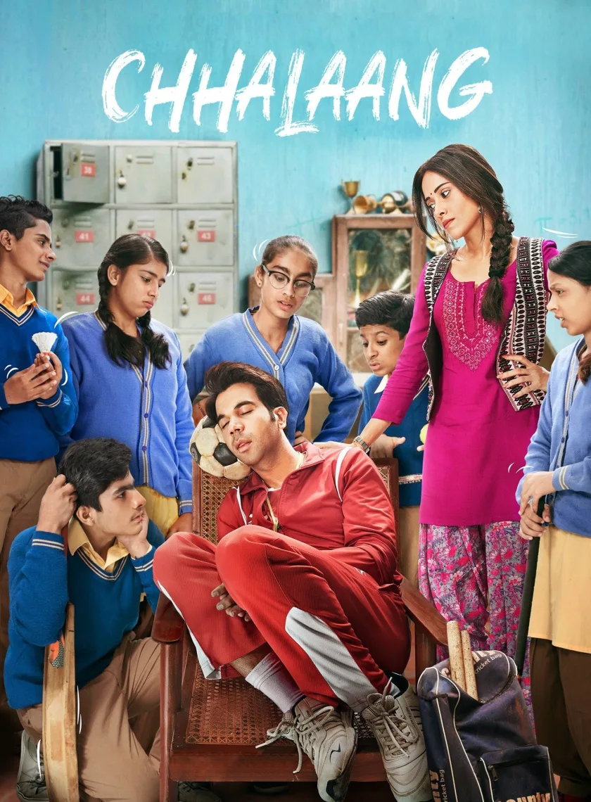 Chhalaang (2020) Bollywood Hindi Movie HD ESub poster