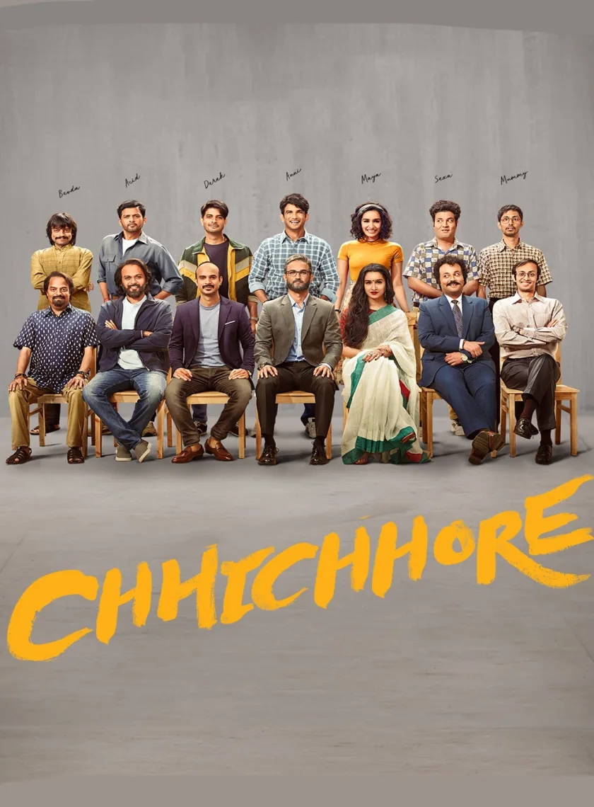 Chhichhore (2019) Bollywood Hindi Movie HD BluRay ESub poster
