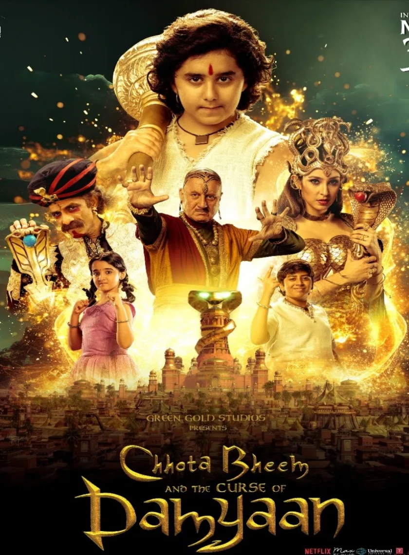 Chhota Bheem and the Curse of Damyaan (2024) Hindi Movie HD ESub poster