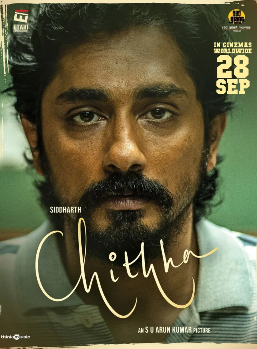 Chithha (2023) South Hindi Dubbed UnCut Full Movie HD ESub poster