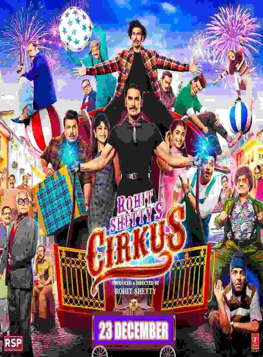 Cirkus (2023) Bollywood Hindi Full Movie HD ESub poster