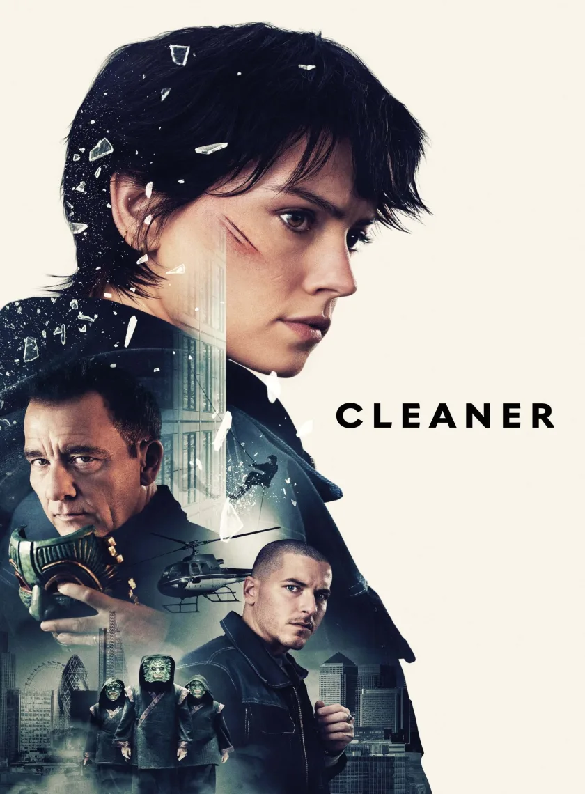 Cleaner (2025) (Hindi + English) Dual Audio Hollywood Movie HD ESub poster
