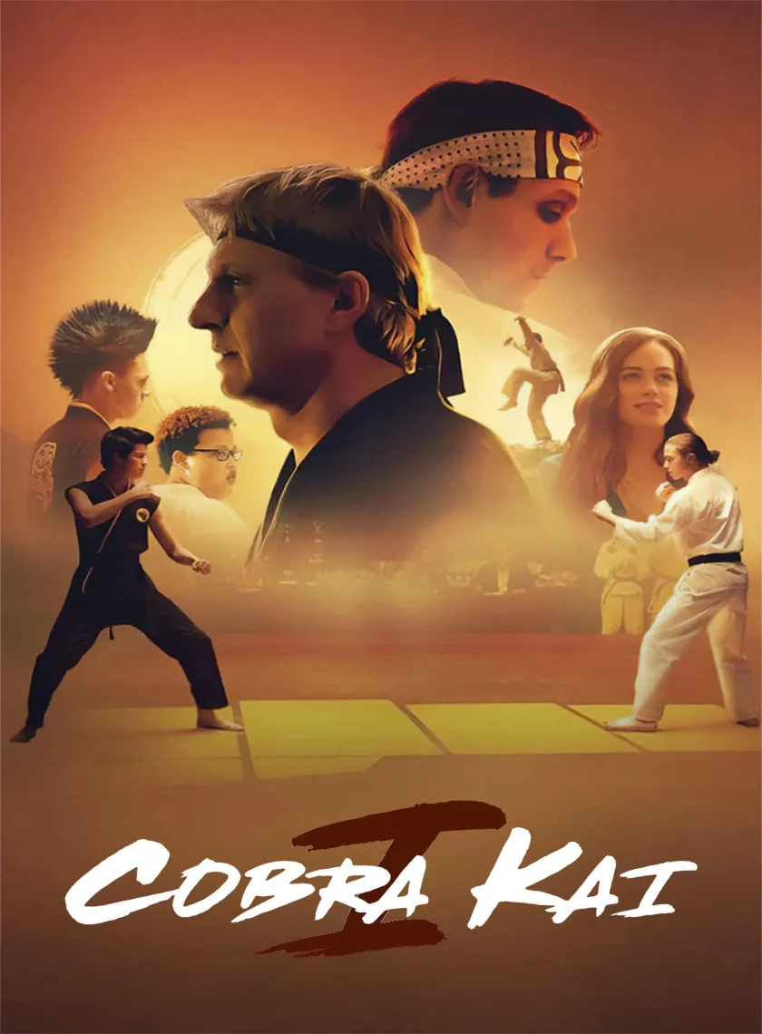 Cobra Kai S01 (2018) (Hindi + English) Dual Audio Completed Web Series HEVC ESub poster
