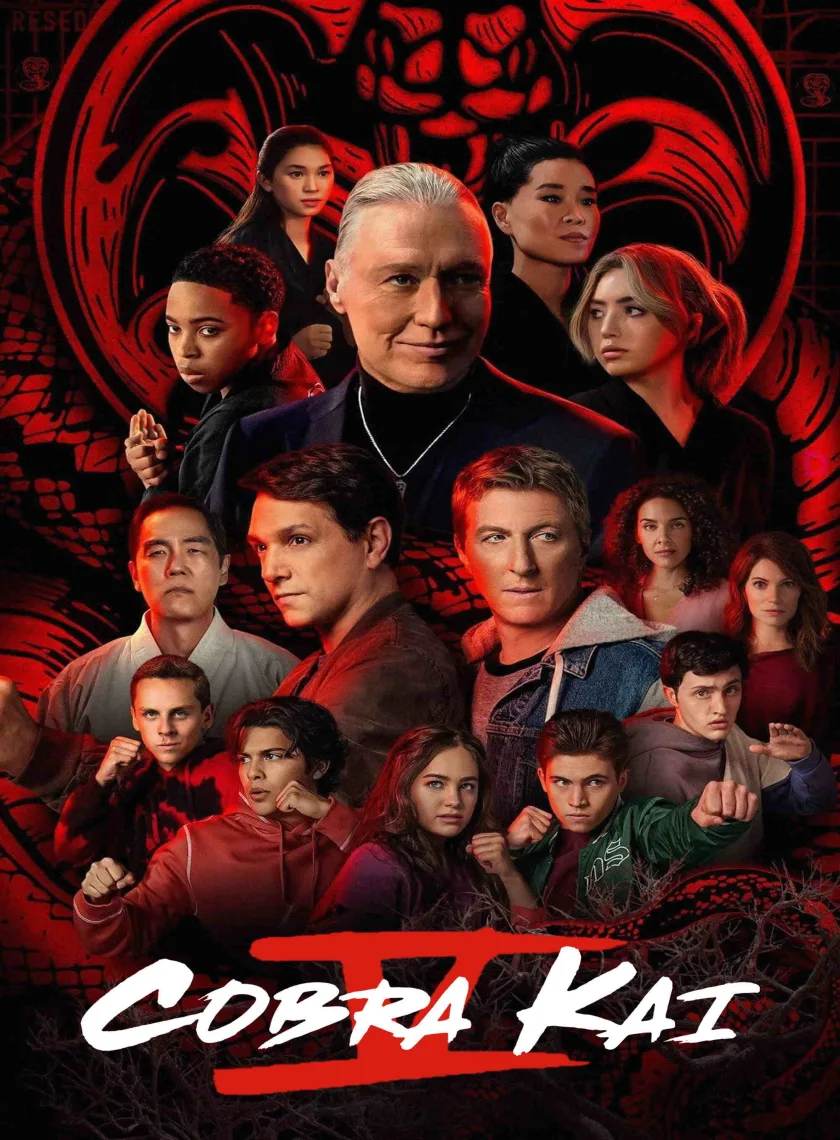 Cobra Kai S05 (2022) (Hindi + English) Dual Audio Completed Web Series HEVC ESub poster