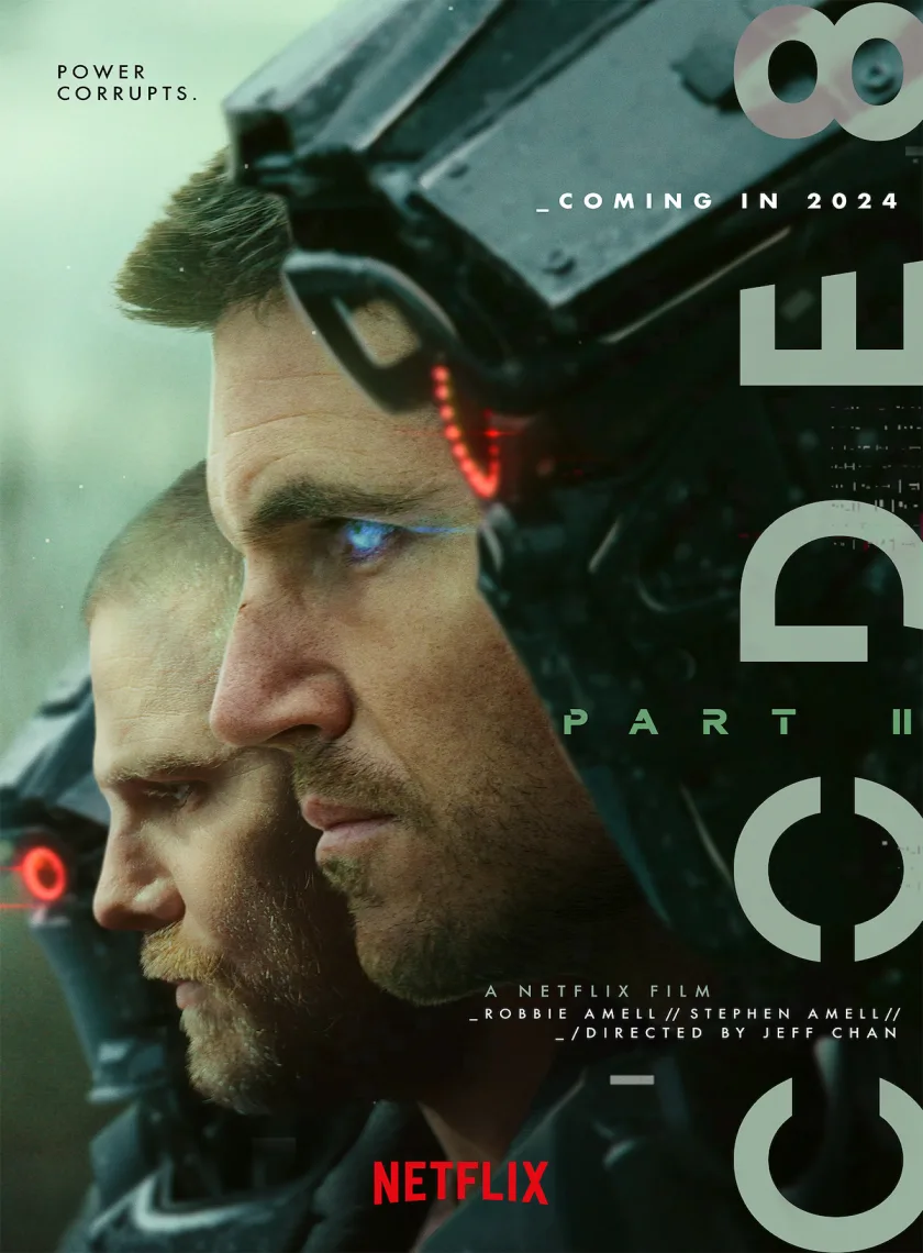 Code 8 Part II (2024) {Hindi + English} Dual Audio Movie HD ESub poster