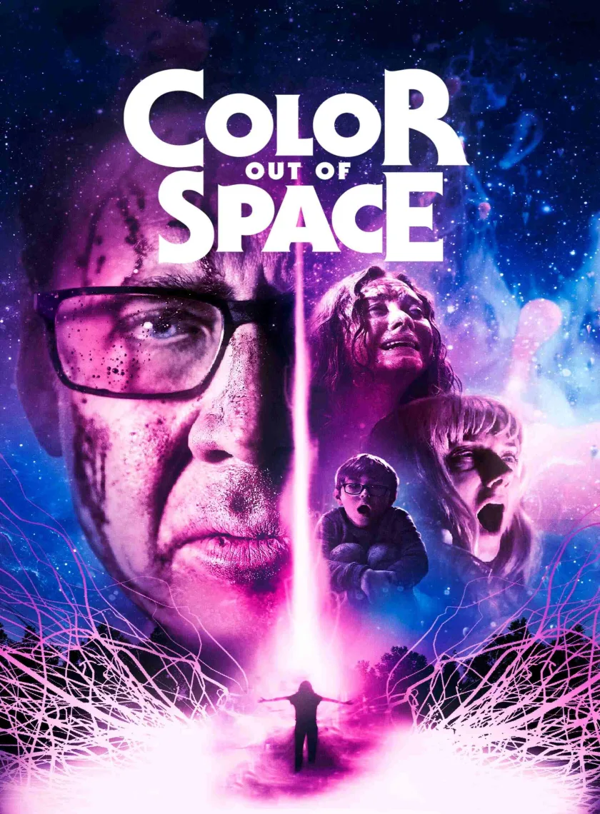 Color Out of Space (2019) (Hindi + English) Dual Audio Hollywood Movie BluRay HD ESub poster