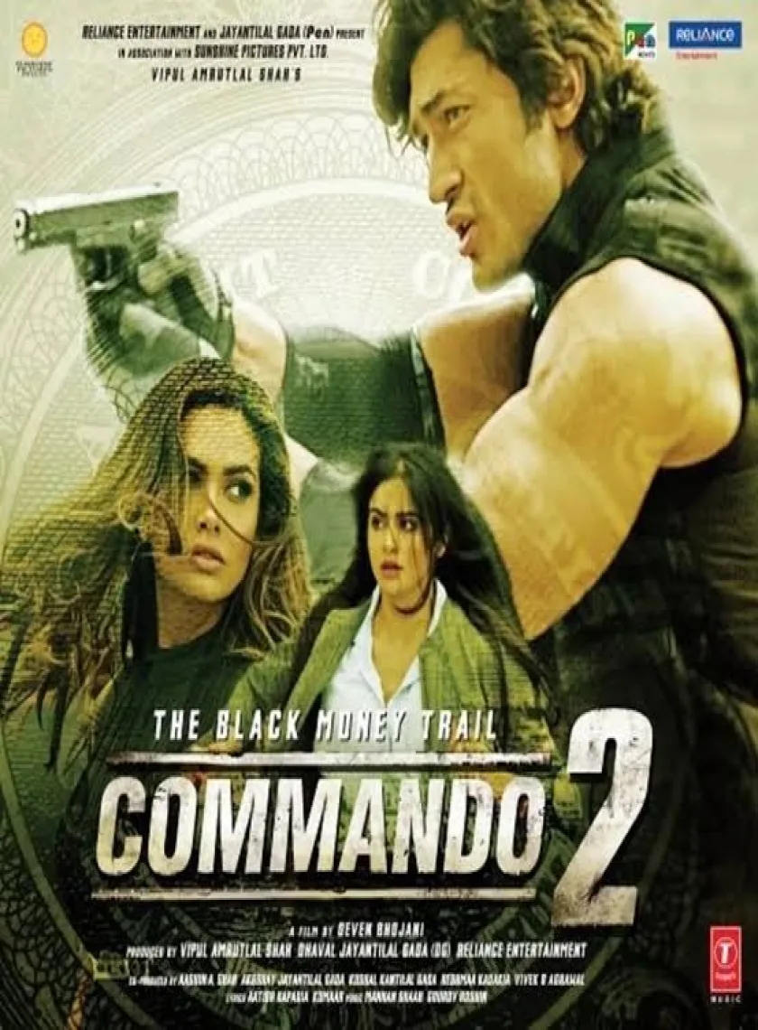 Commando 2 (2017) Bollywood Hindi Full Movie HEVC 480p 720p 1080p poster