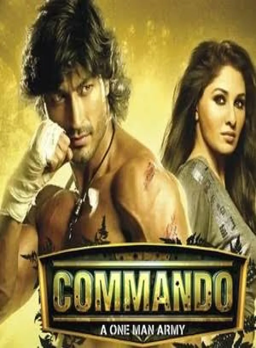 Commando (2013) Bollywood Hindi Full Movie HEVC Blu-Ray poster