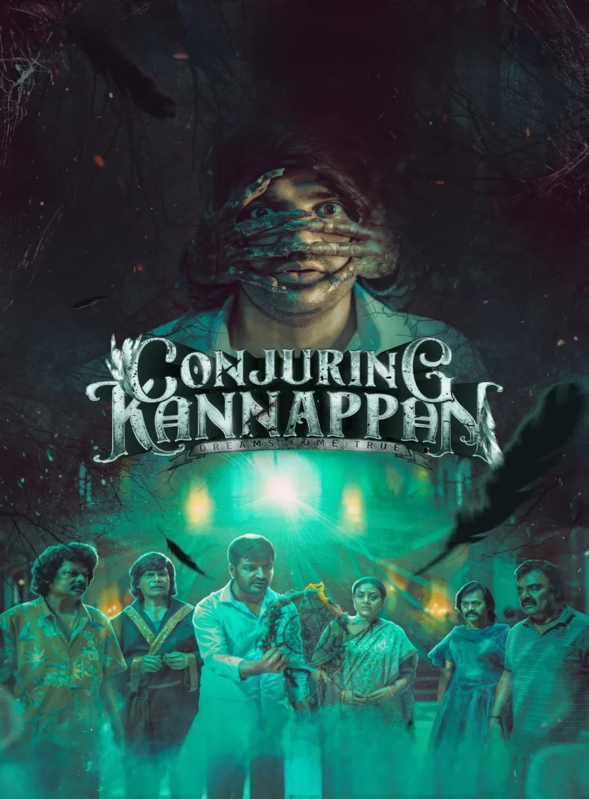 Conjuring Kannappan (2023) (Hindi + Tamil) Dual Audio UnCut Movie HD ESub poster
