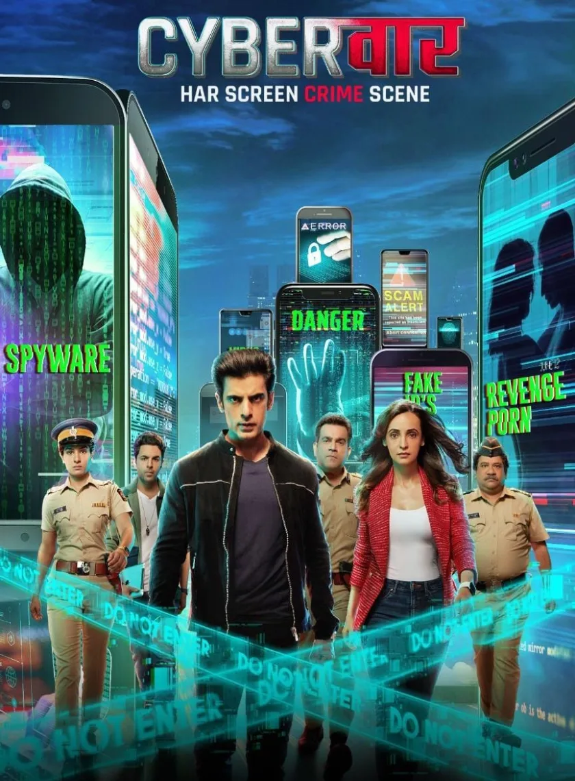 Cyber Vaar S1 (2022) Hindi Completed Web Series HEVC {🔥Episode 1 To 20 Added!} poster