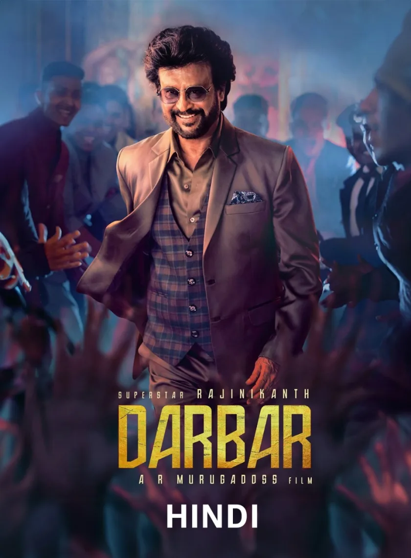 Darbar (2020) South {Hindi + Tamil} Dual Audio UnCut Movie HD ESub poster