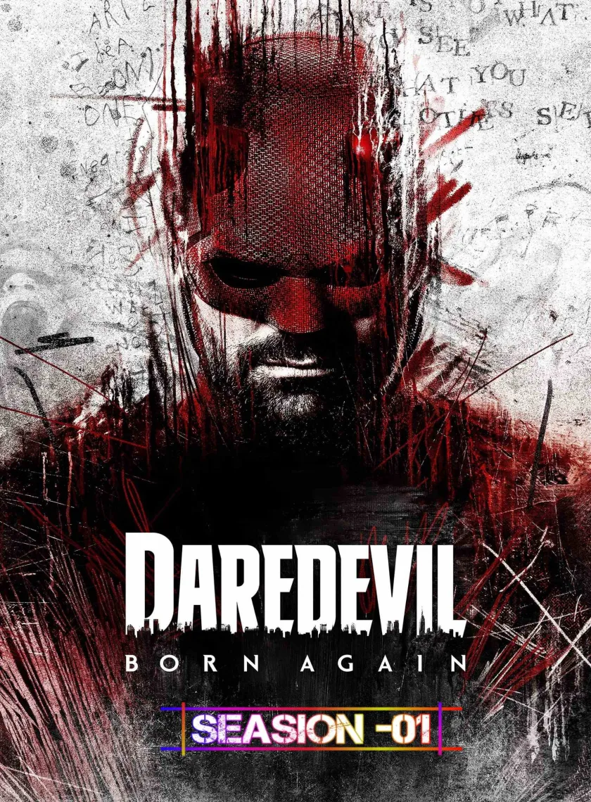 Daredevil - Born Again S01 (2025) (Hindi + English) Dual Audio Completed MCU Web Series HEVC ESub poster