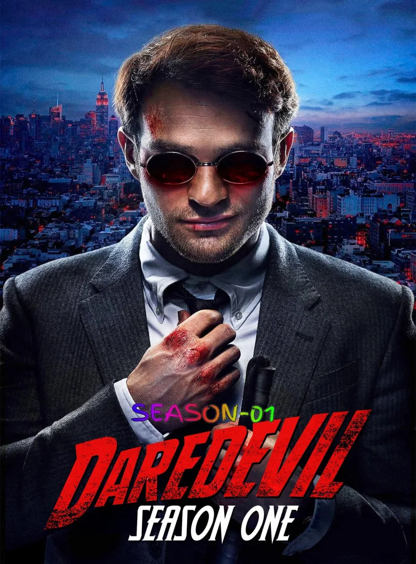 Daredevil S01 (2015) (Hindi + English) Dual Audio MCU Completed Web Series BluRay HEVC ESub poster