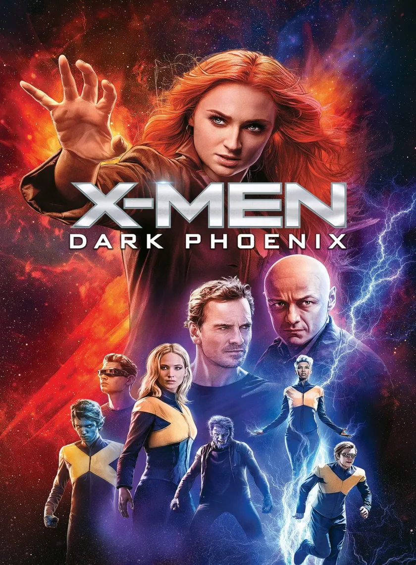 Dark Phoenix (2019) (Hindi + English) Dual Audio Hollywood Movie BluRay HD ESub poster