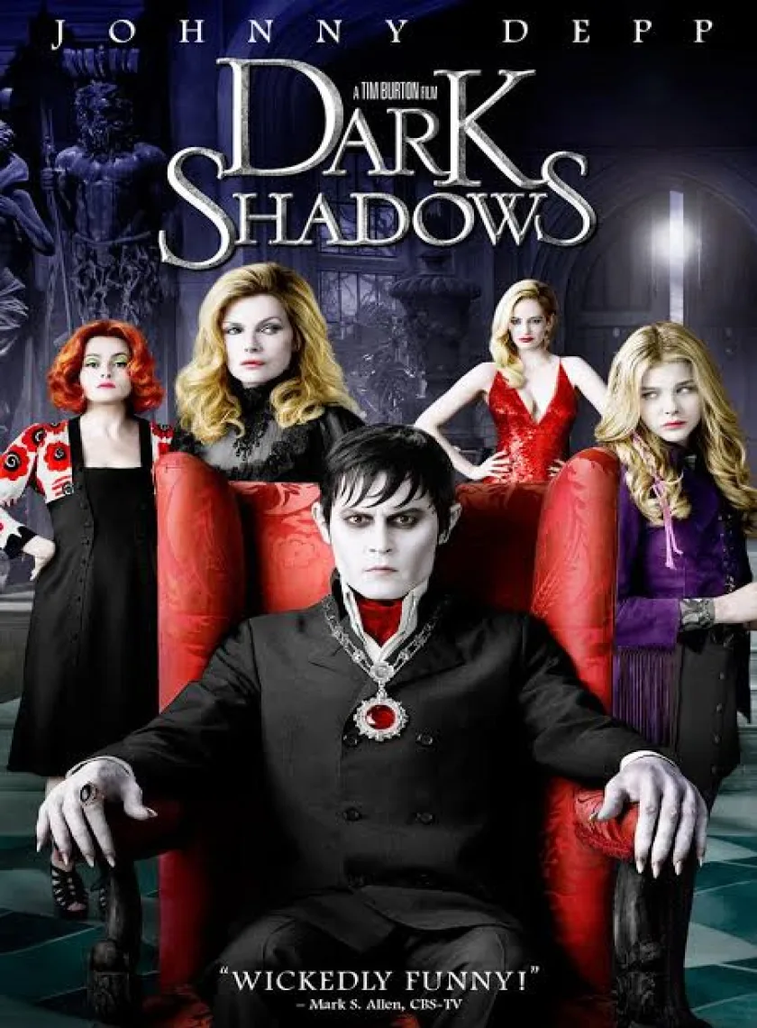 Dark Shadows (2012) Hollywood Hindi Dubbed Full Movie HD BluRay poster