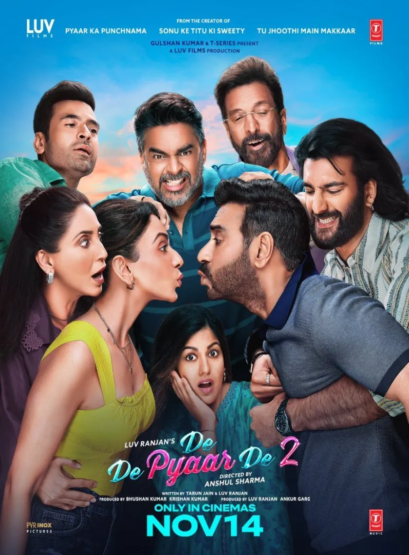 De De Pyaar De 2 (2025) Bollywood Hindi Movie HQCam poster