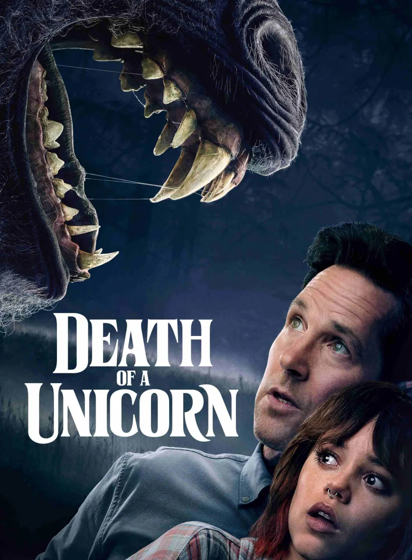 Death of a Unicorn (2025) (Hindi + English) Dual Audio Hollywood Movie BluRay HD ESub poster