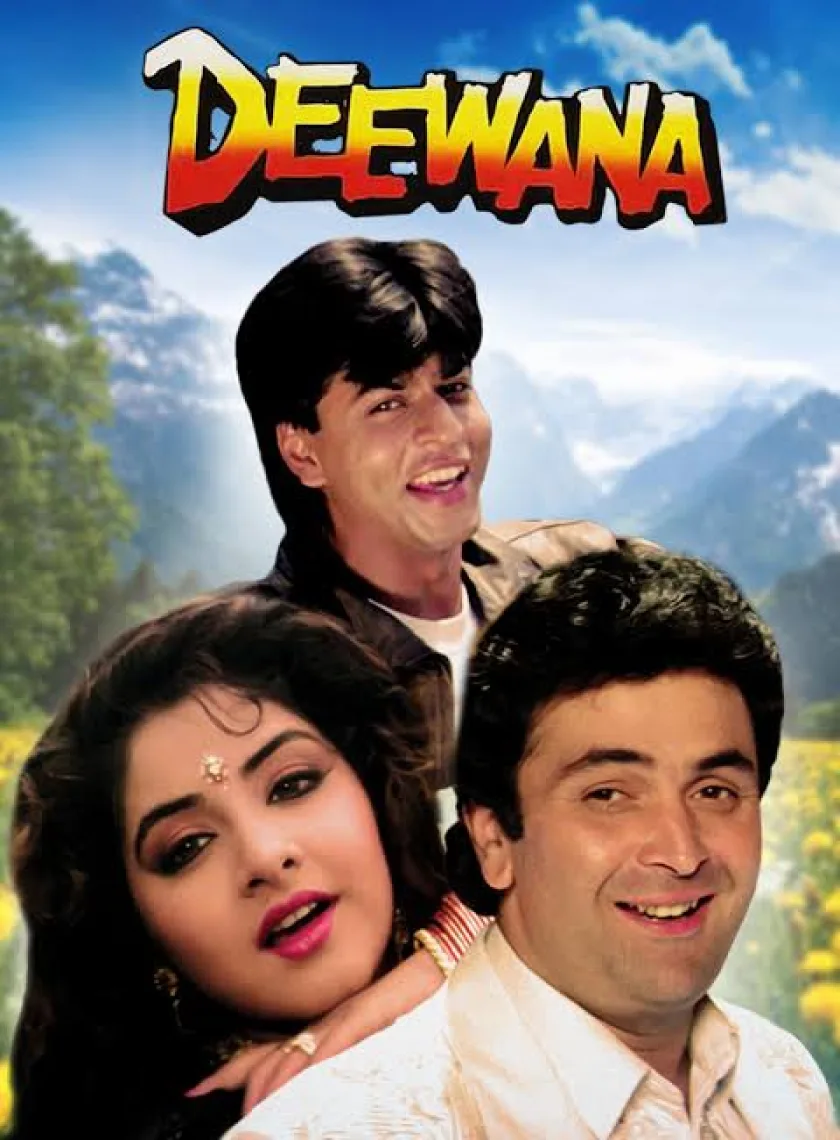 Deewana (1992) Bollywood Hindi Full Movie HD ESub poster