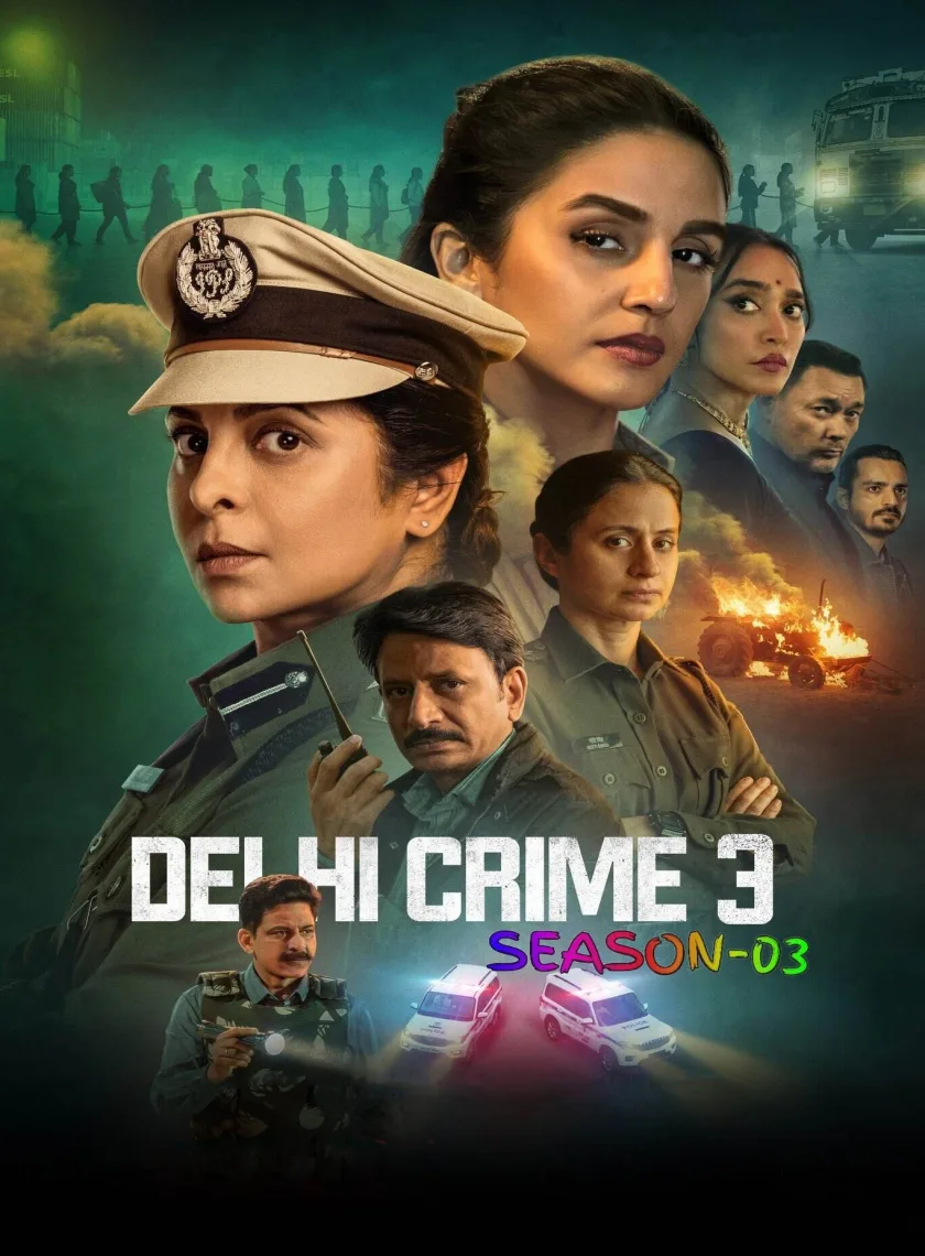 Delhi Crime S03 (2025) Hindi Completed Web Series HEVC ESub poster