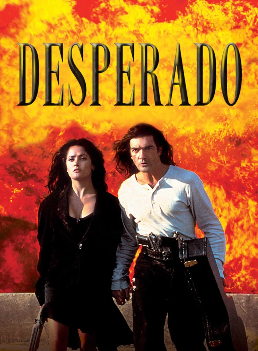 Desperado (1995) (Hindi + English) Dual Audio Hollywood Movie BluRay HD ESub poster