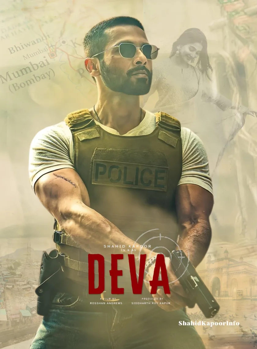 Deva (2025) Bollywood Hindi Movie HD ESub poster