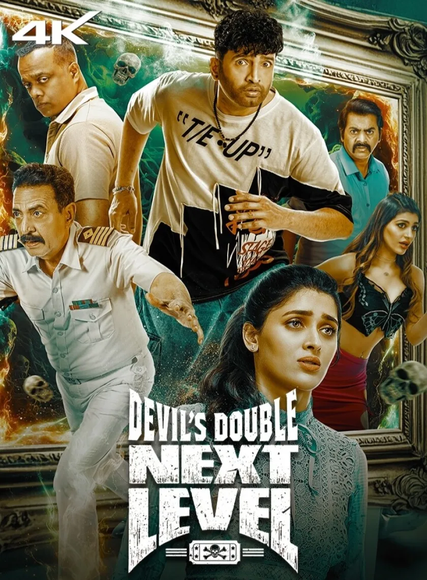 Devils Double Next Level (2025) (Hindi + Tamil) Dual Audio UnCut South Movie HD ESub poster