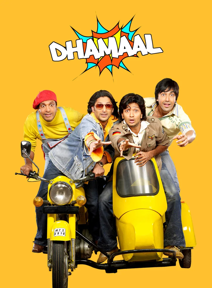Dhamaal (2007) Bollywood Hindi Movie HD ESub poster