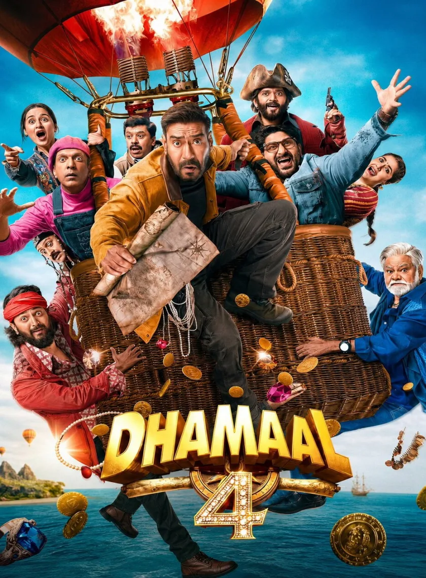 Dhamaal 4 (2026) Bollywood Hindi Movie HD ESub poster