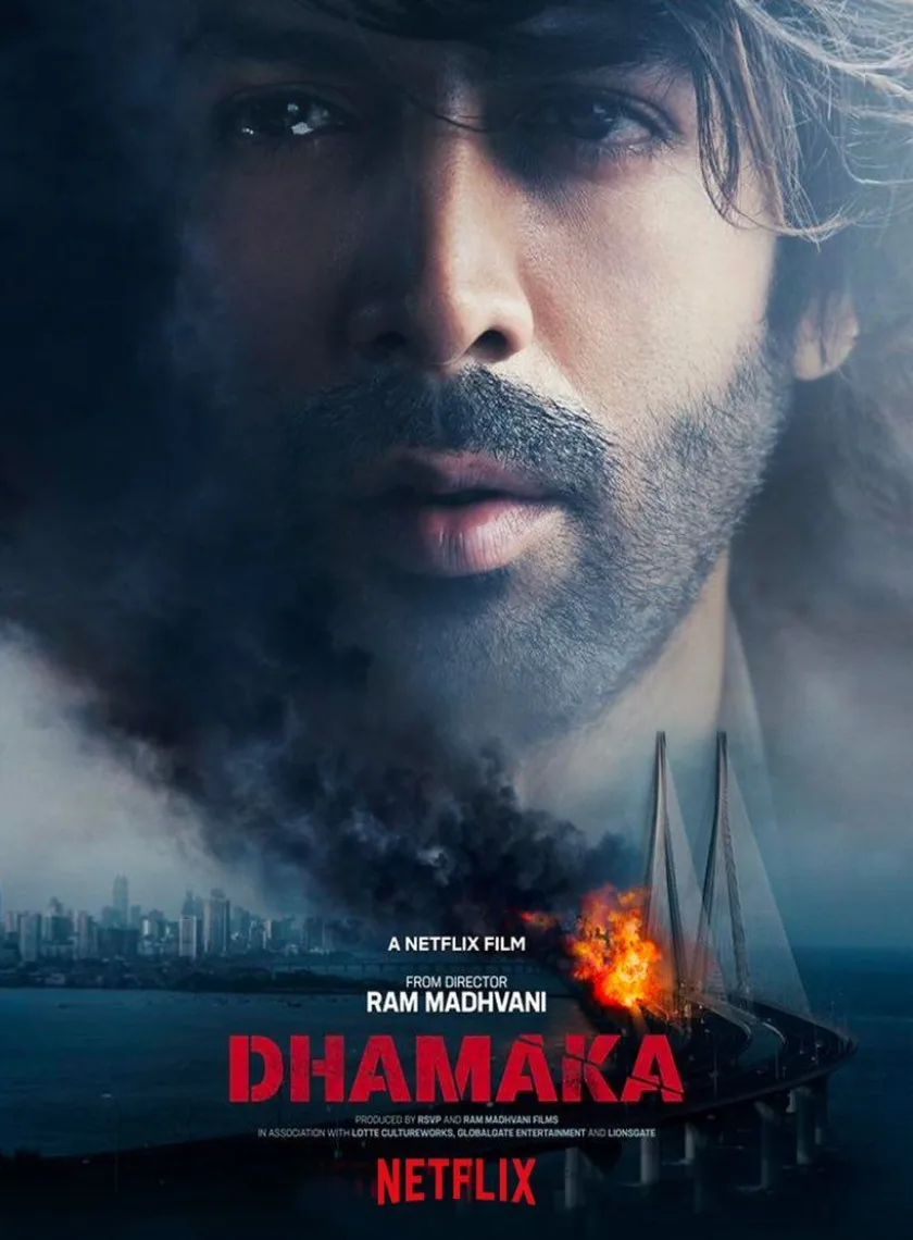 Dhamaka (2021) Hindi Full Movie HD ESub poster