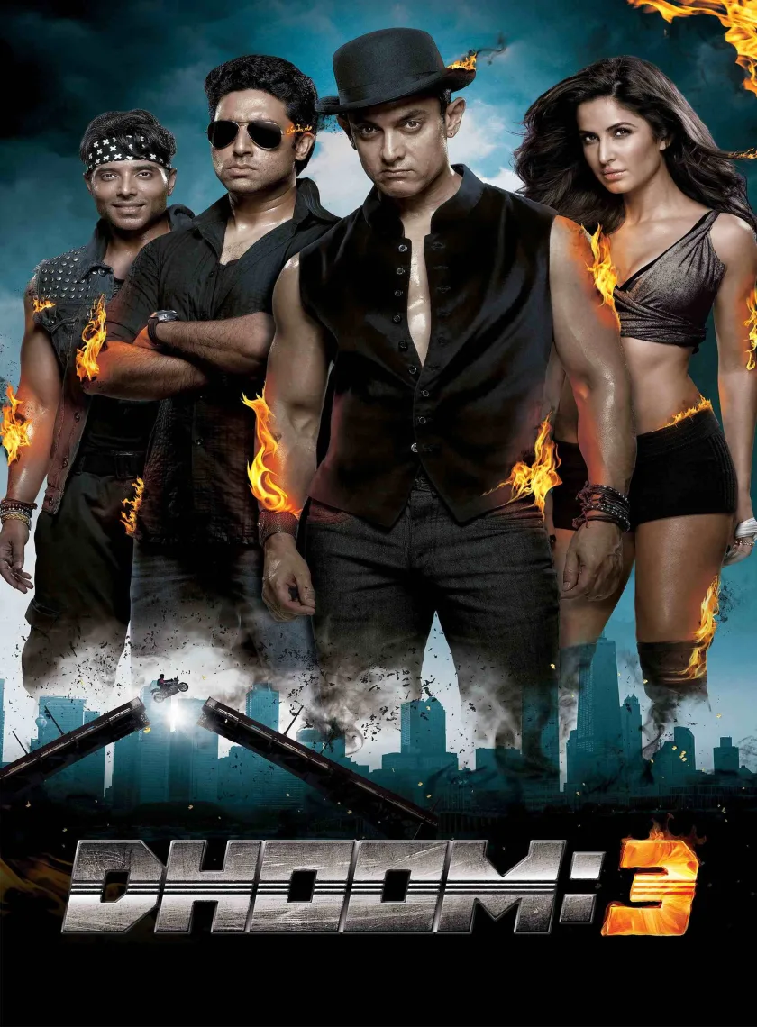 Dhoom 3 (2013) Bollywood Hindi Movie BluRay HD ESub poster